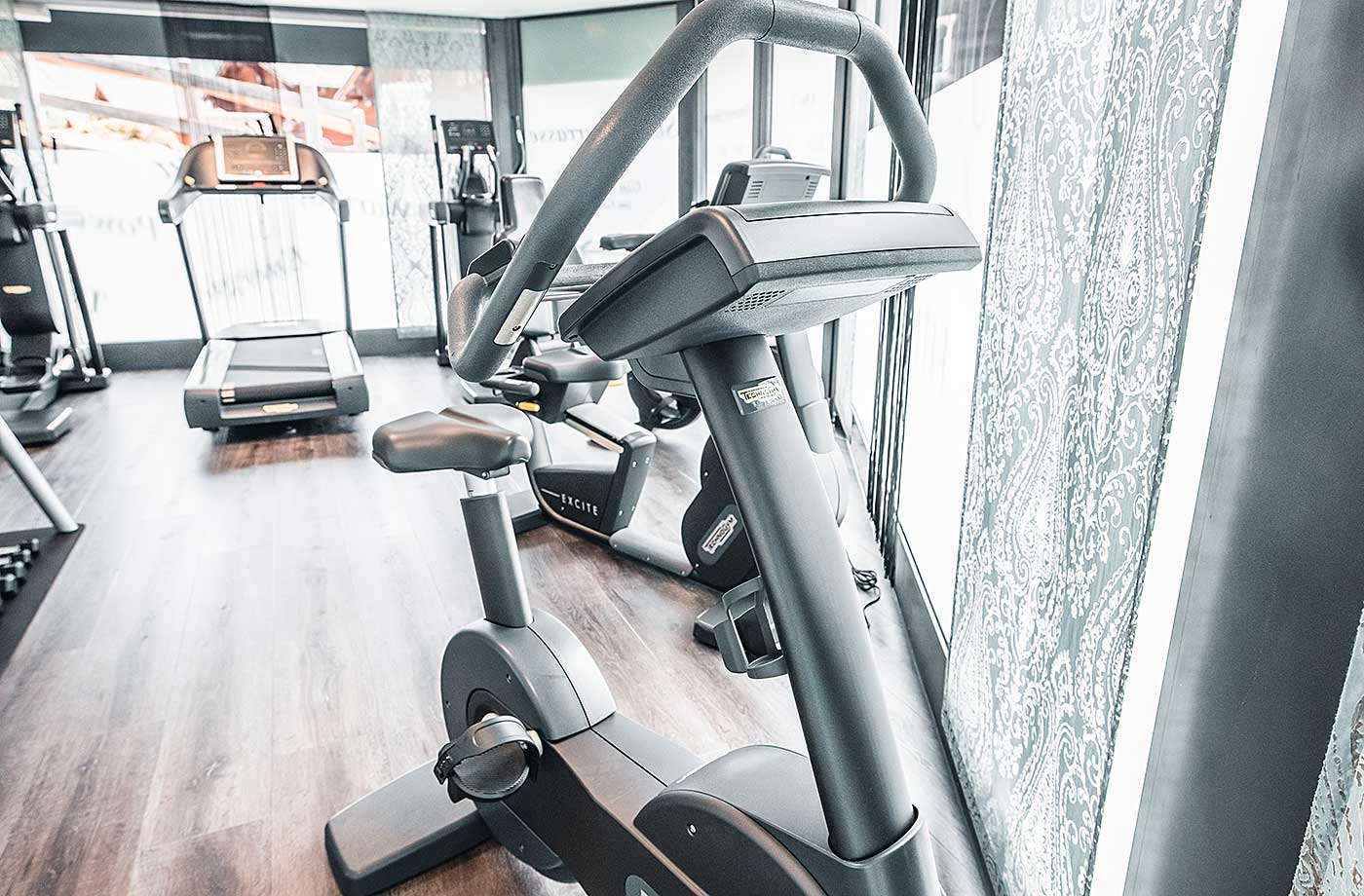 Fitnessstudio im Hotel in Fiesch